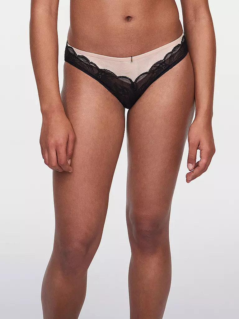 CHANTELLE | Slip MIDNIGHT FLOWERS schwarz | Negro