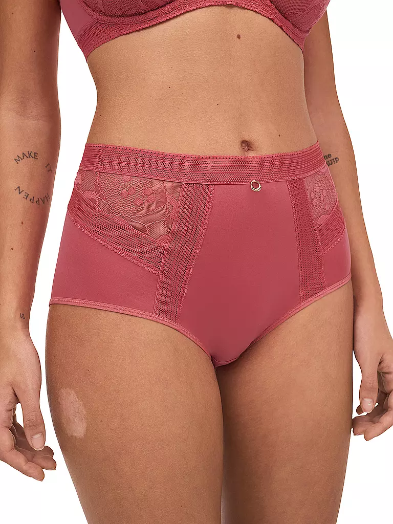 CHANTELLE | Slip TRUE LACE corallin | Coral