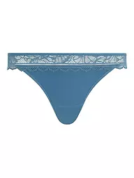 CHANTELLE | String Floral Touch azul jeans | Azul