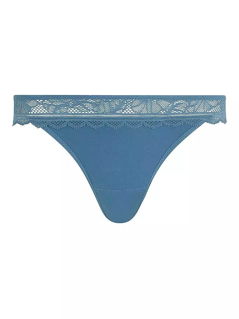 CHANTELLE | String Floral Touch jeans blue | Azul
