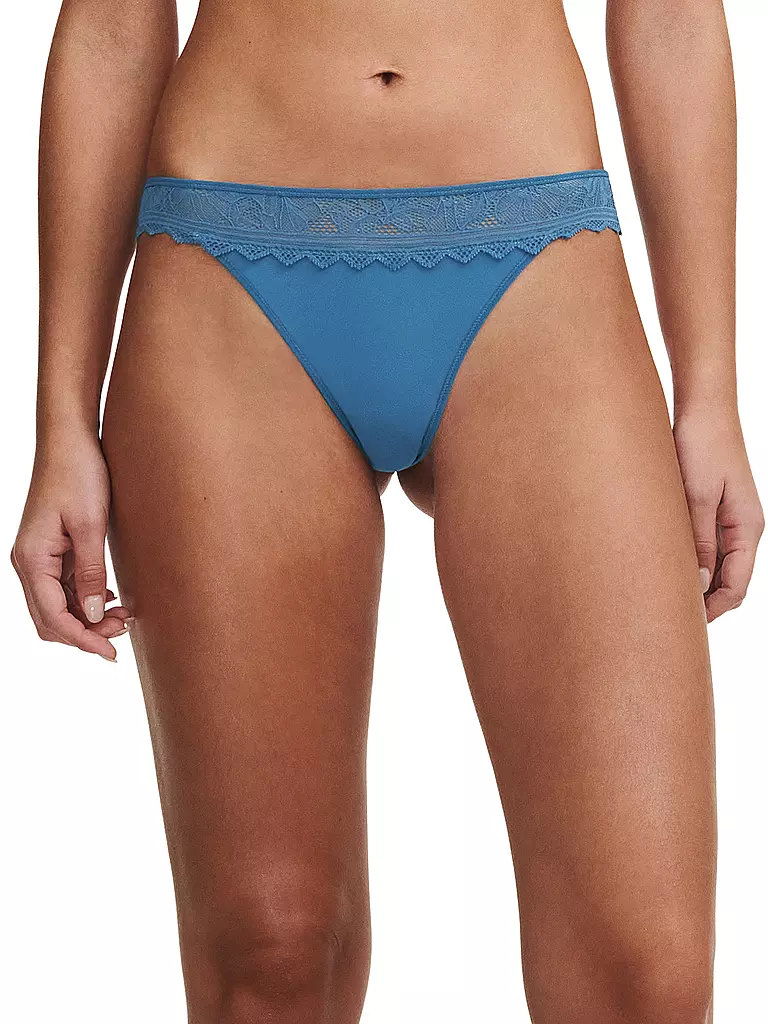 CHANTELLE | String Floral Touch jeans blue | Azul