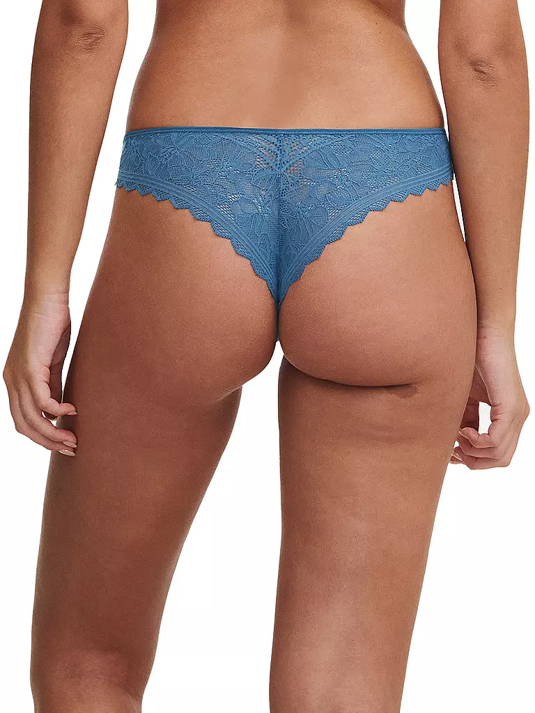 CHANTELLE | String Floral Touch jeans blue | Azul
