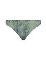 CHANTELLE | String SOFT STRETCH con estampado denim azul | Oliva