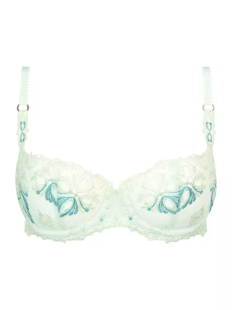 CHANTELLE | Sujetador balconette con aros CHAMPS ELYSEES green lily multico | Menta
