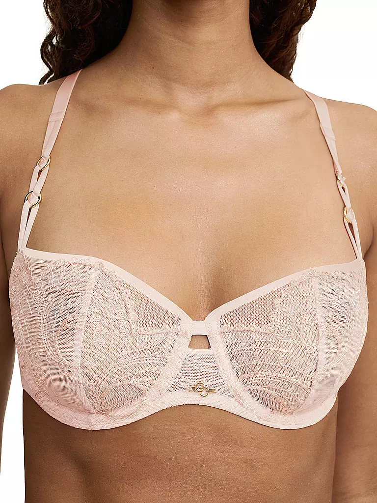 CHANTELLE | Sujetador balconette MYSTIC CREAM rosa tafetán | 