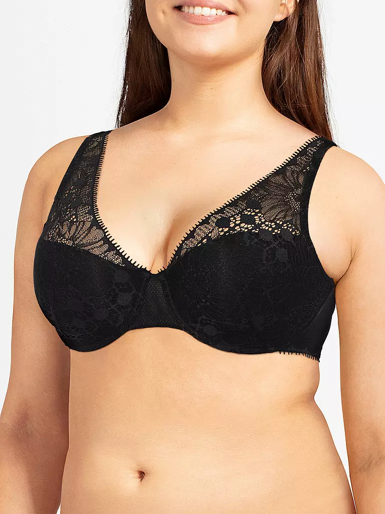 CHANTELLE | Sujetador con aros Day 2 Night Negro | Negro