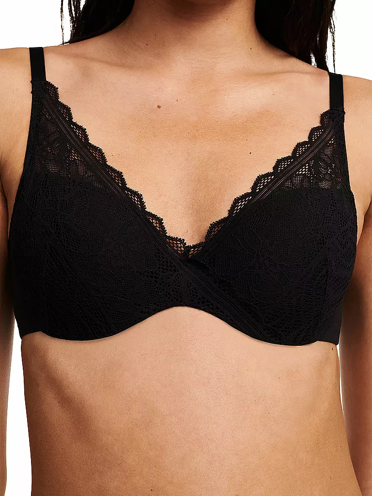 CHANTELLE | Sujetador con aros FLORAL TOUCH negro | 