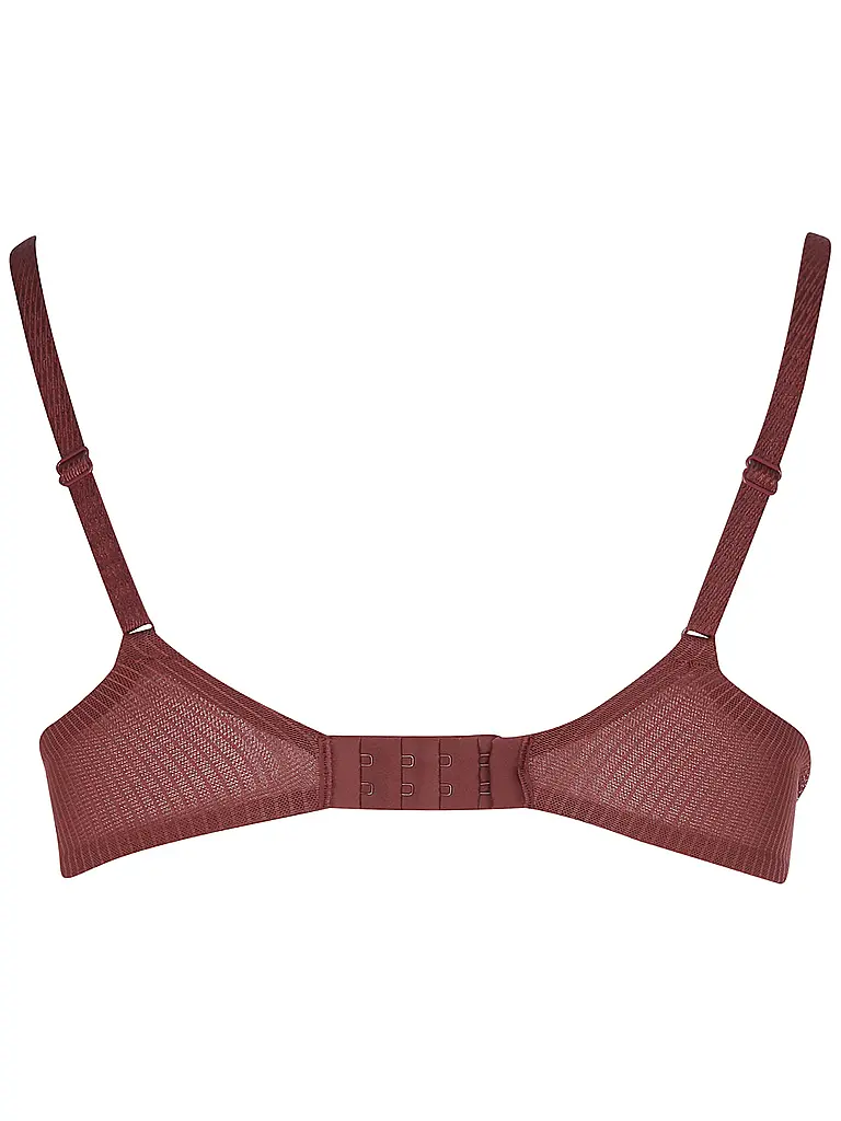 CHANTELLE | Sujetador con aros LEGEND siena / guayaba | Rojo oscuro