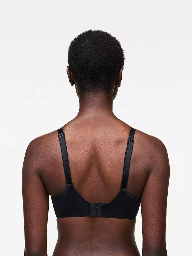 CHANTELLE | Sujetador con aros MEMENTO negro / lurex rosa | Negro