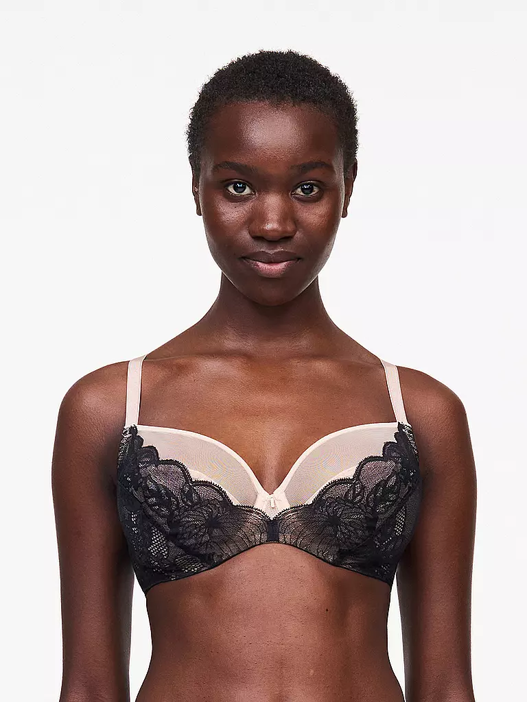 CHANTELLE | Sujetador con aros MIDNIGHT FLOWERS negro | Negro