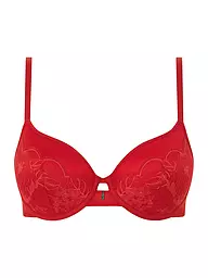 CHANTELLE | Sujetador con aros MIDNIGHT FLOWERS scarlet | Rojo