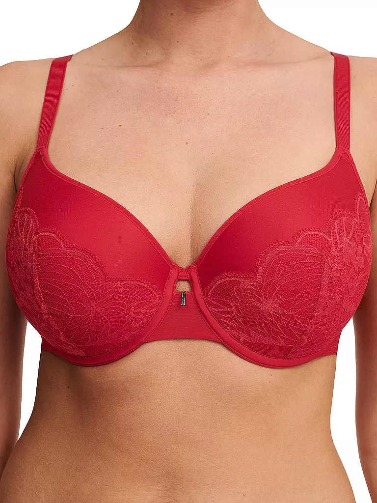 CHANTELLE | Sujetador con aros MIDNIGHT FLOWERS scarlet | 