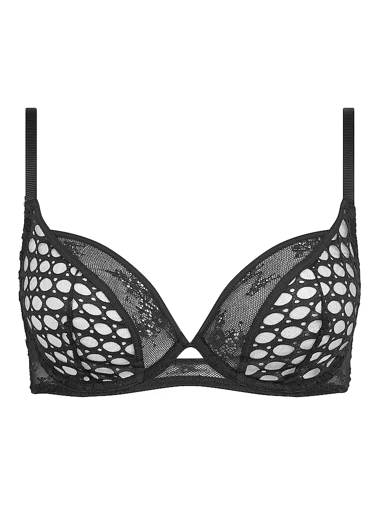 CHANTELLE | Sujetador con aros POISON negro | Negro