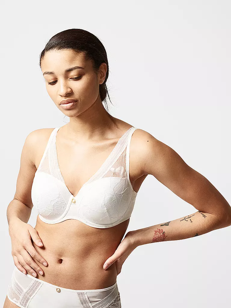 CHANTELLE | Sujetador con relleno TRUE LACE milk | Crema