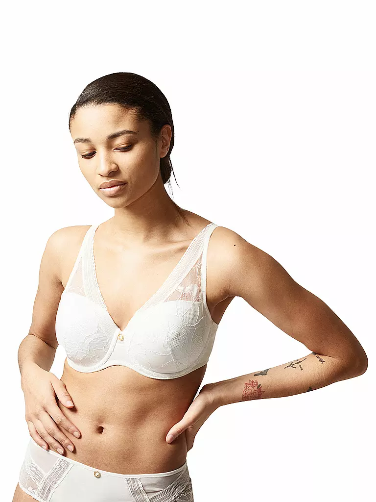 CHANTELLE | Sujetador con relleno TRUE LACE milk | Crema