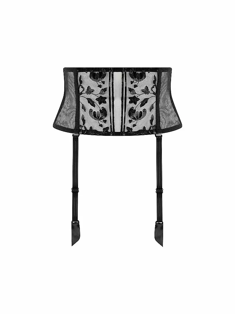 CHANTELLE | Taillengürtel PHILTER black vinyl | Negro