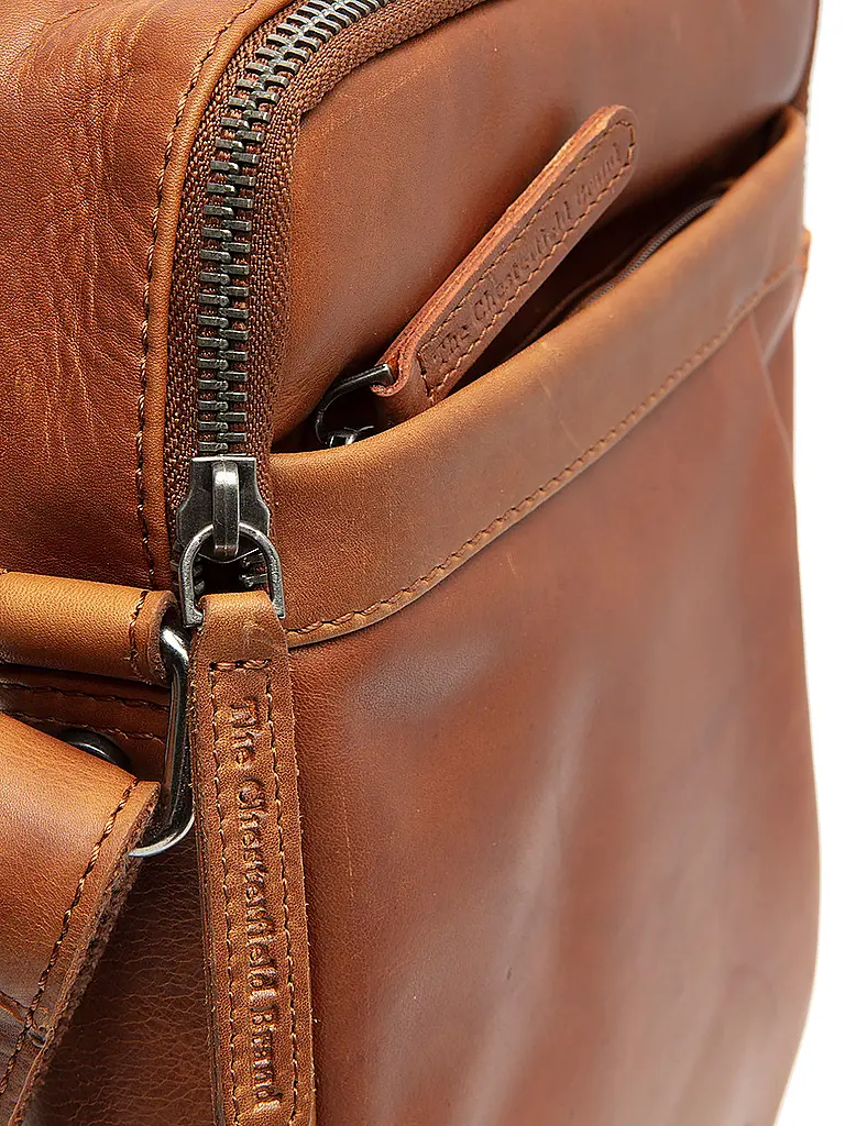 CHESTERFIELD | Bolso de cuero - Bandolera ALVA | Camel
