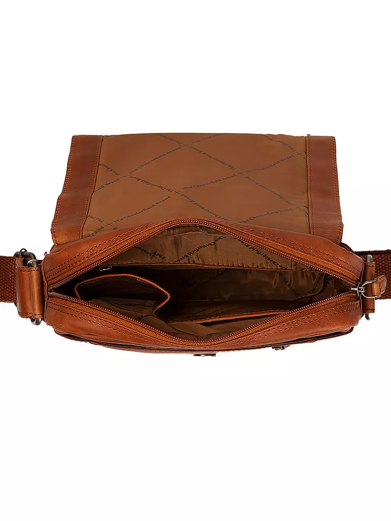 CHESTERFIELD | Bolso de cuero - Bandolera REMY | Camel