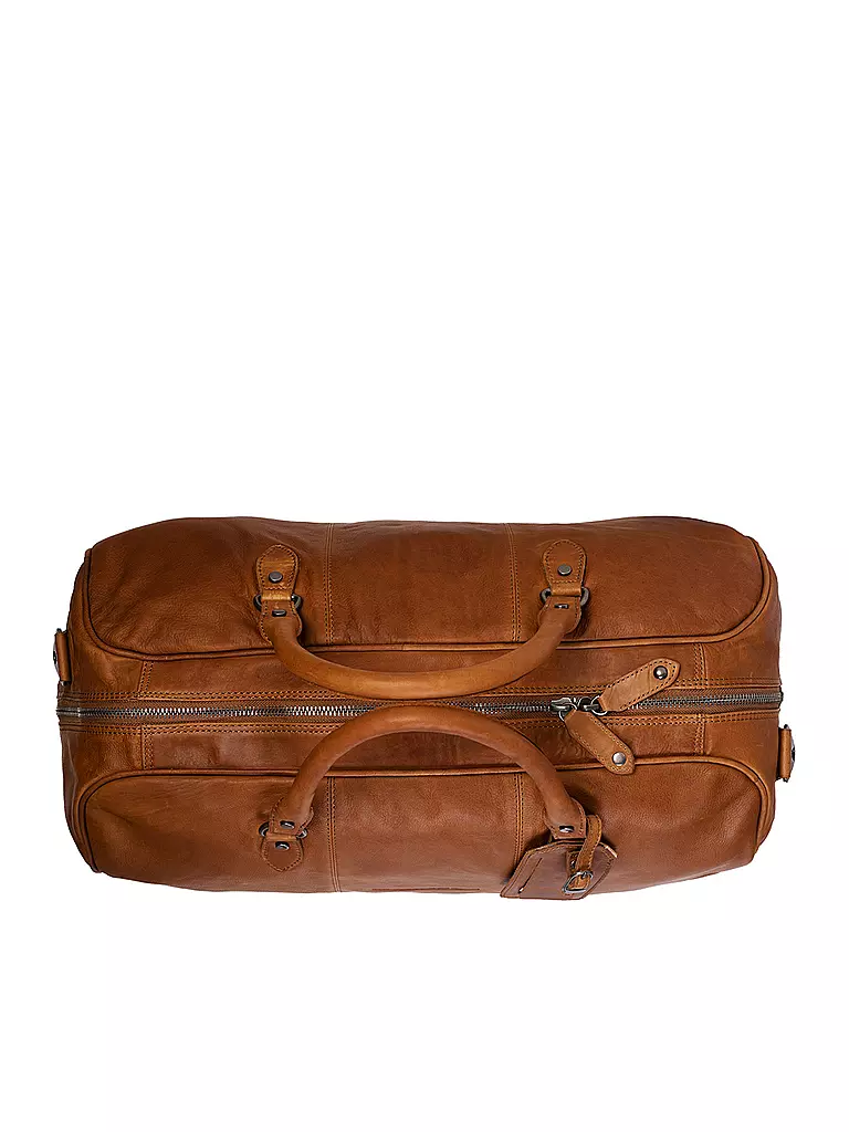 CHESTERFIELD | Bolso de cuero - Weekender WILLIAM | Camel