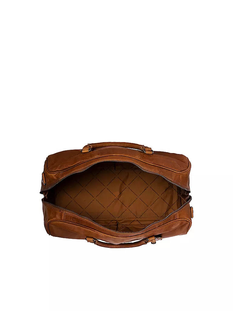 CHESTERFIELD | Bolso de cuero - Weekender WILLIAM | Camel