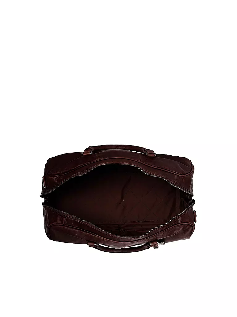 CHESTERFIELD | Ledertasche - Weekender WILLIAM | Marrón