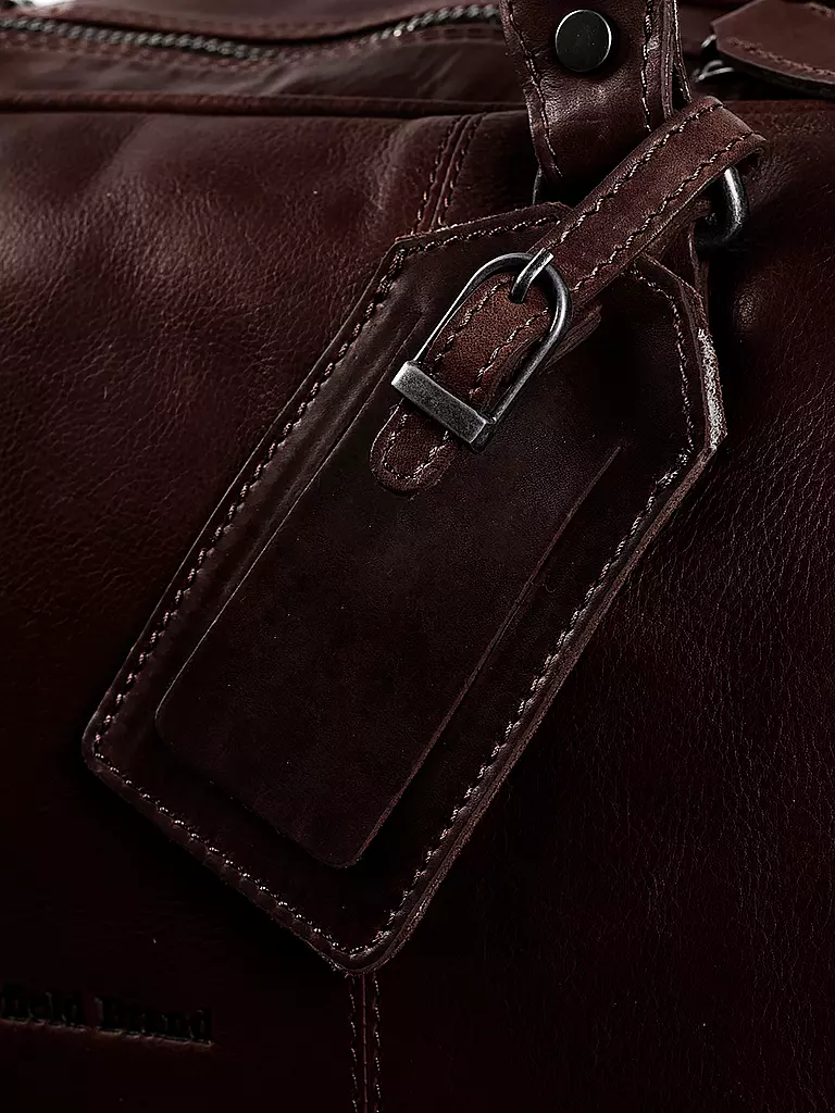CHESTERFIELD | Ledertasche - Weekender WILLIAM | Marrón