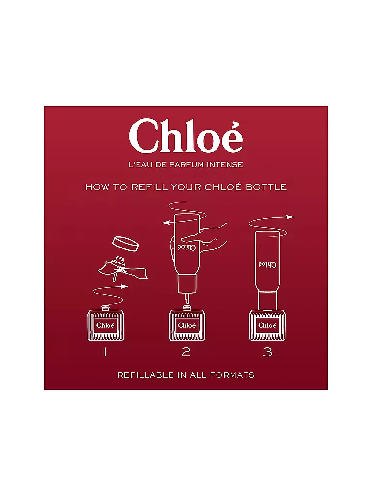 CHLOE | Chloé L’Eau de Parfum Intense Recarga 150ml | 