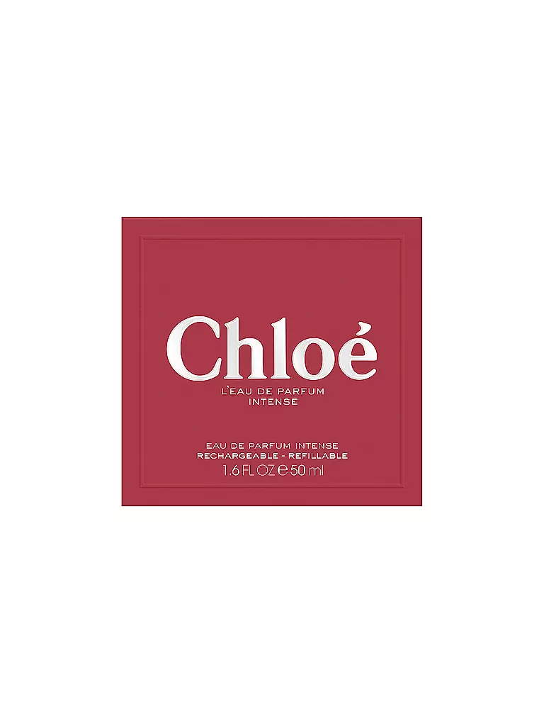 CHLOE | Chloé L’Eau de Parfum Intense Recargable 50ml | 