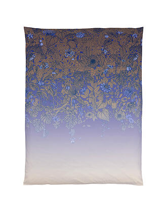 CHRISTIAN FISCHBACHER | Funda nórdica de satén BLUE HOUR 140x200cm Azul/Cobre