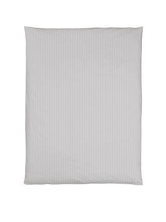 CHRISTIAN FISCHBACHER | Funda nórdica de satén MANHATTAN 140x200cm Gris plateado