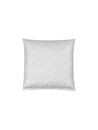 CHRISTIAN FISCHBACHER | Funda de almohada de satén 70x90cm MANHATTAN Gris plata