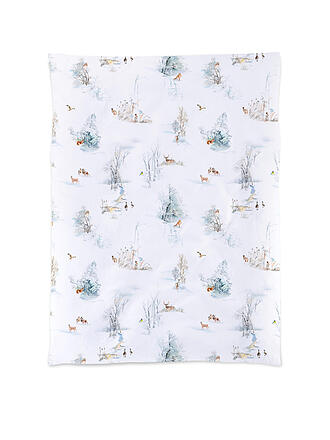 CHRISTIAN FISCHBACHER | Funda nórdica de satén FINJA 140x200cm Blanco