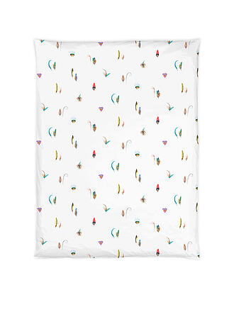CHRISTIAN FISCHBACHER | Funda nórdica de satén 140x200cm FEATHERS Blanco