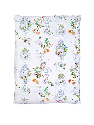 CHRISTIAN FISCHBACHER | Funda nórdica de satén 140x200cm PEACOCK Blanco