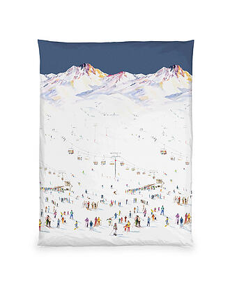 CHRISTIAN FISCHBACHER | Funda nórdica de satén SKI 140x200 Blanco