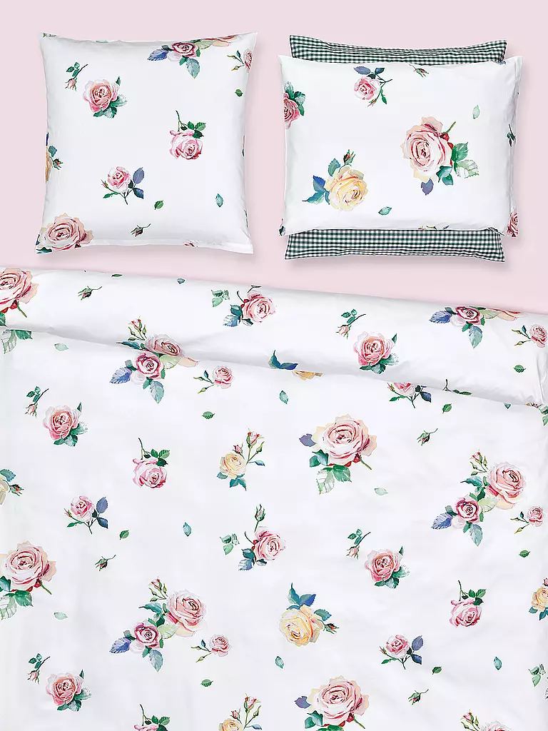 CHRISTIAN FISCHBACHER | Funda de almohada de satén 70 x 90cm Antoinette Bunt | Multicolor