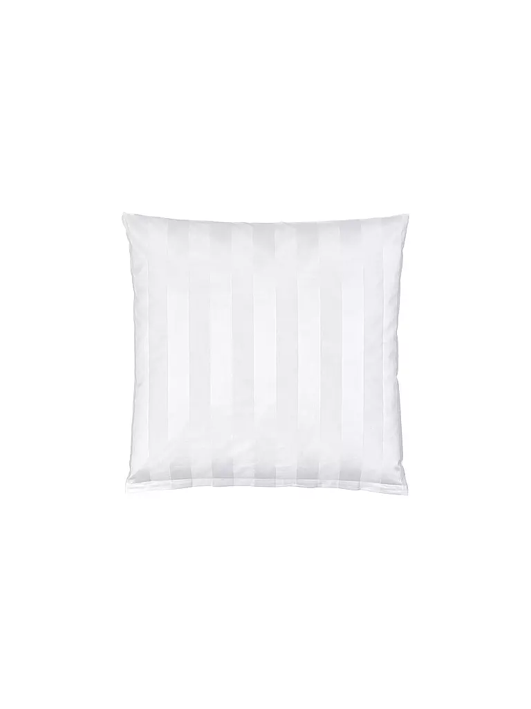 CHRISTIAN FISCHBACHER | Funda de almohada de satén 70x90cm Broadway Blanco | Blanco