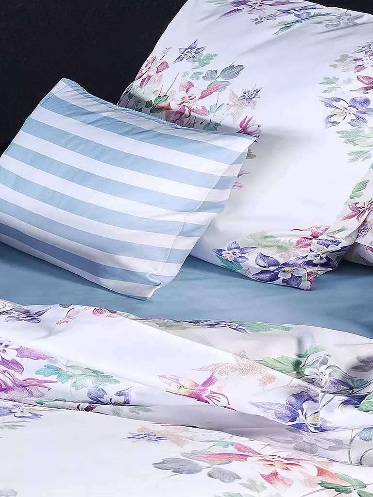 CHRISTIAN FISCHBACHER | Funda de almohada de satén ALEA 70x90cm Blanco | Blanco