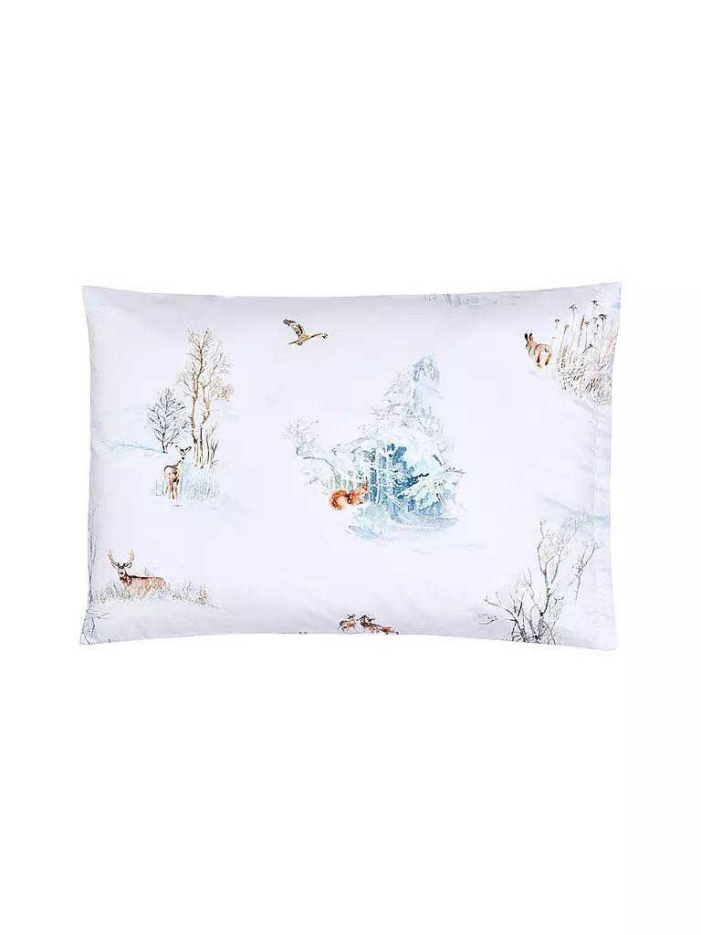 CHRISTIAN FISCHBACHER | Funda de almohada de satén FINJA 70x90cm Blanco | Blanco