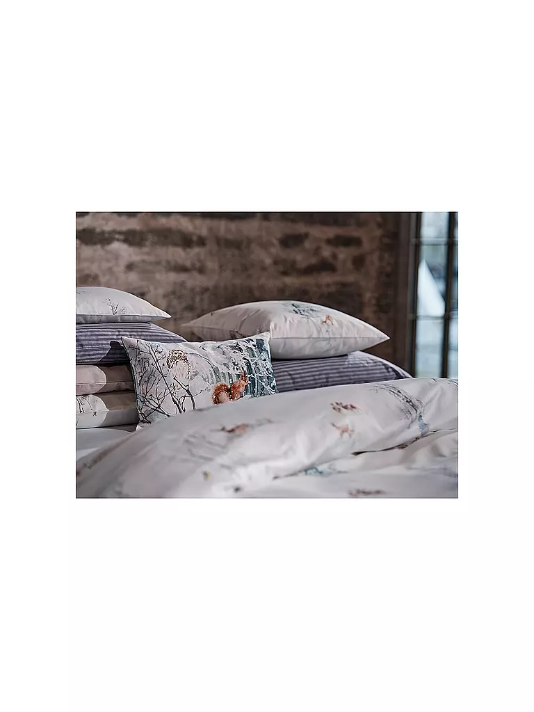 CHRISTIAN FISCHBACHER | Funda de almohada de satén FINJA 70x90cm Blanco | Blanco