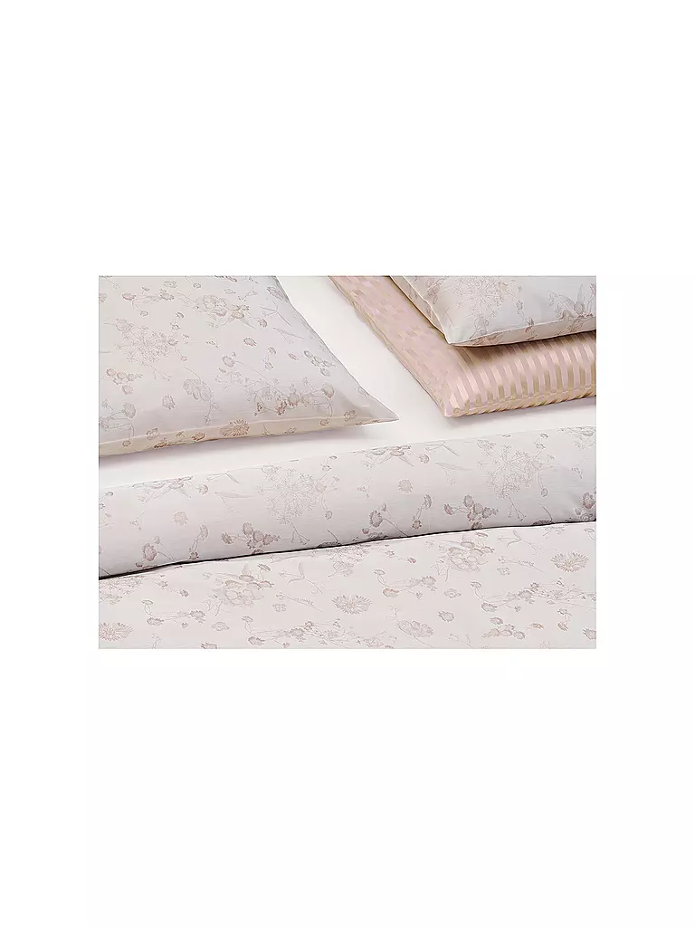 CHRISTIAN FISCHBACHER | Funda de almohada Jacquard FIORI PASTELLO 70x90cm Rosa concha | 