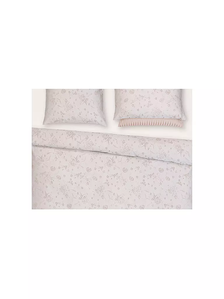 CHRISTIAN FISCHBACHER | Funda de almohada Jacquard FIORI PASTELLO 70x90cm Rosa concha | 