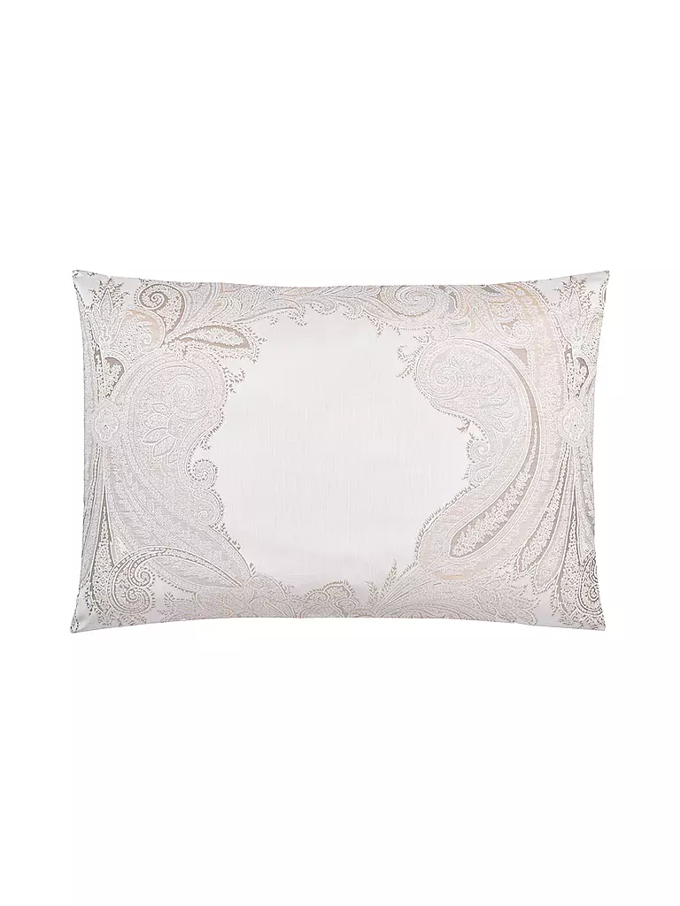 CHRISTIAN FISCHBACHER | Funda de almohada Jacquard GRACE 70x90cm Gris plateado | Gris claro