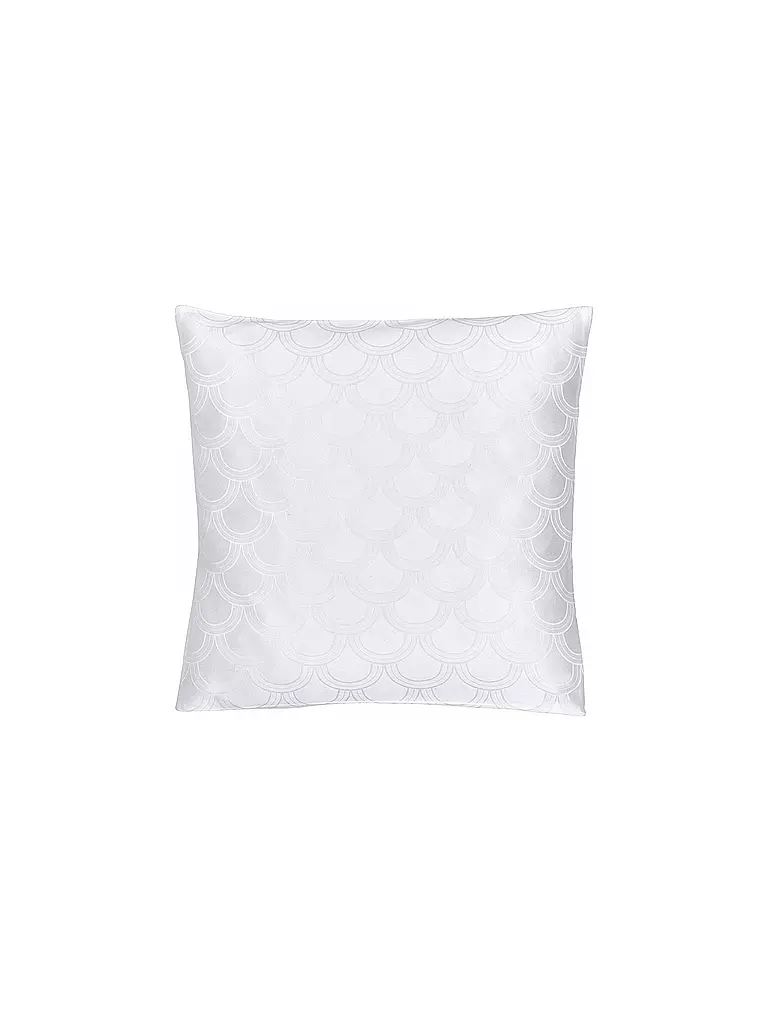 CHRISTIAN FISCHBACHER | Funda de cojín Jacquard BELLE EPOCHE Blanco | Blanco