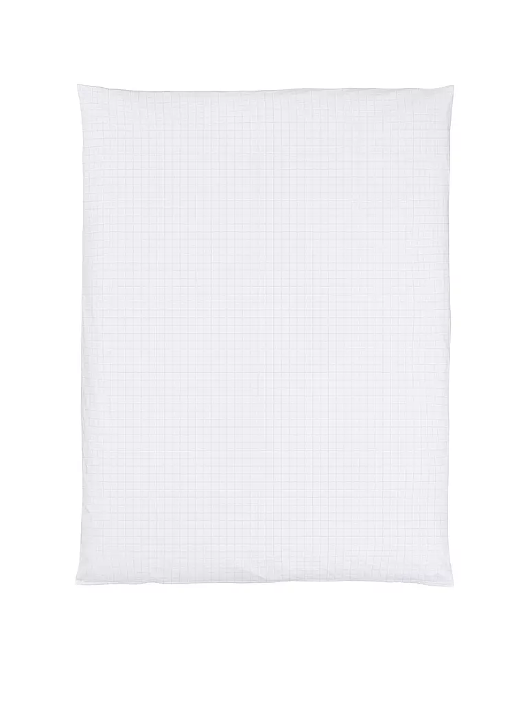 CHRISTIAN FISCHBACHER | Funda nórdica de satén 140x200cm TIMES SQUARE Blanco | Blanco