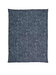CHRISTIAN FISCHBACHER | Funda nórdica Jacquard FARN 140x200cm Oro | Azul oscuro