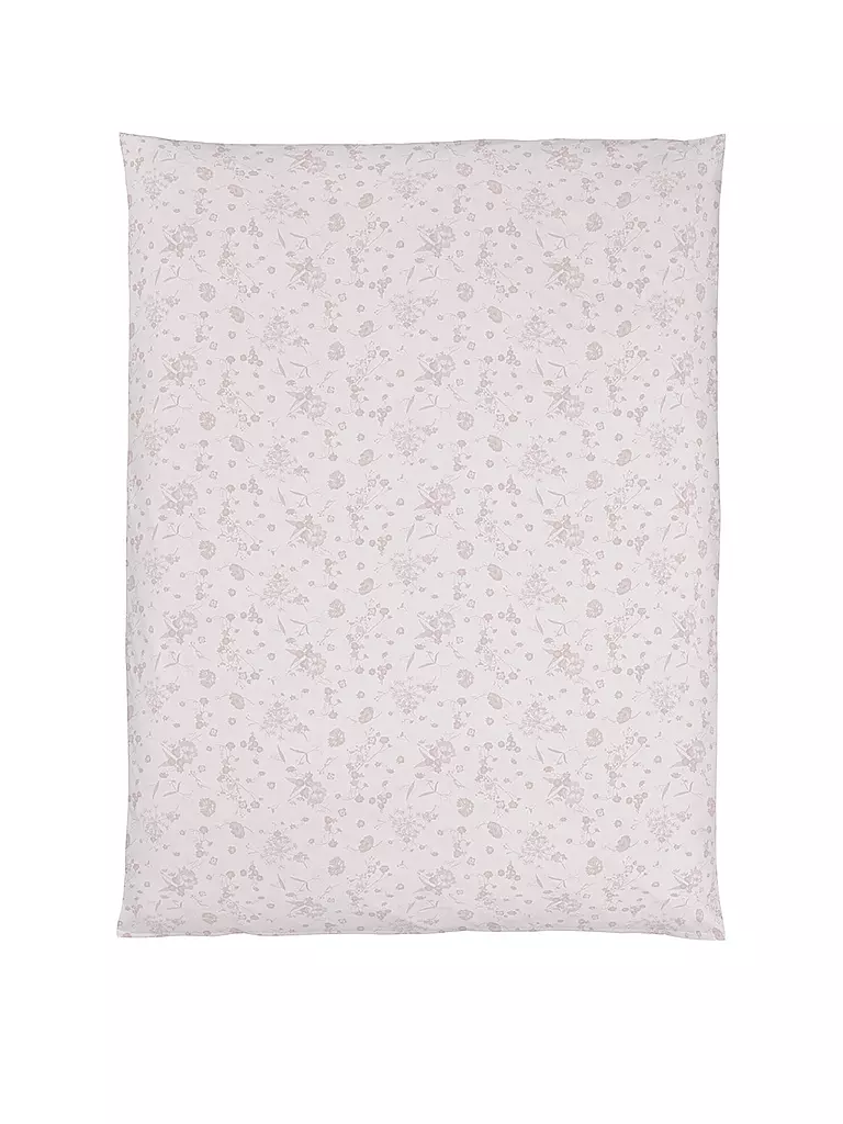 CHRISTIAN FISCHBACHER | Funda nórdica Jacquard FIORI PASTELLO 140x200cm Ivory | Rosa