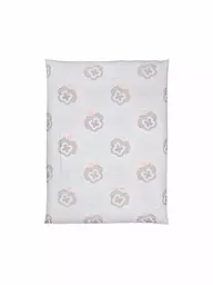 CHRISTIAN FISCHBACHER | Funda nórdica Jacquard Pansy 140x200cm Plata/Rosa | Plata
