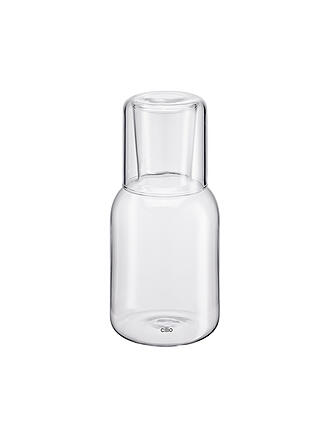 CILIO | Jarra de agua con vaso LORENZO 750/200ml Borosilicato Transparente