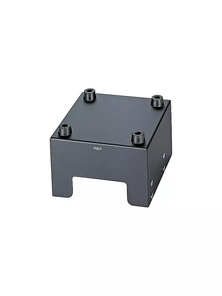 CILIO | Caja de descarga de espresso 16x16cm BARISTA Acero inoxidable Negro | 
